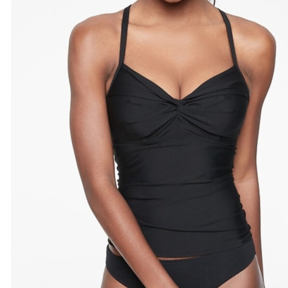 Athleta Twist Up Tankini Top